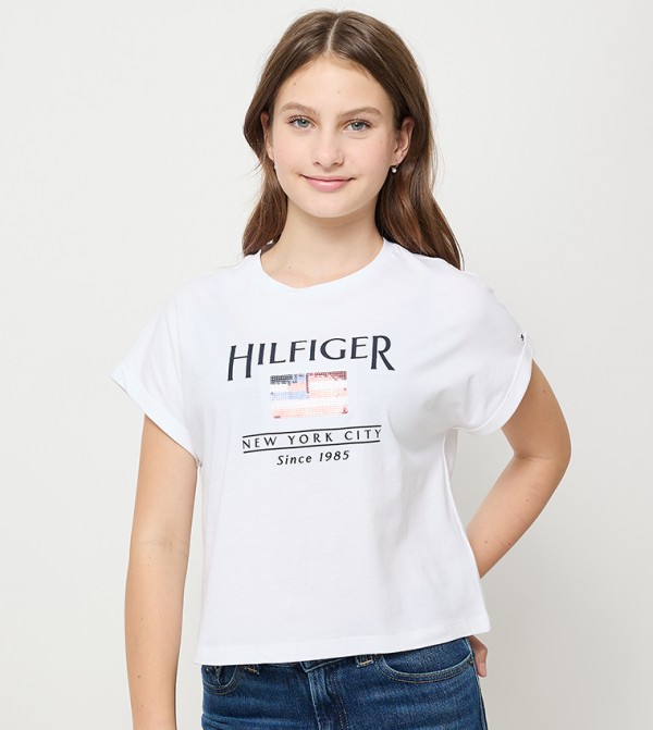 Logo Printed Short Sleeves T-Shirt