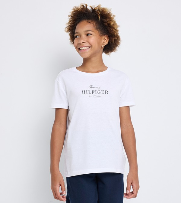 Logo Printed Short Sleeves T-Shirt