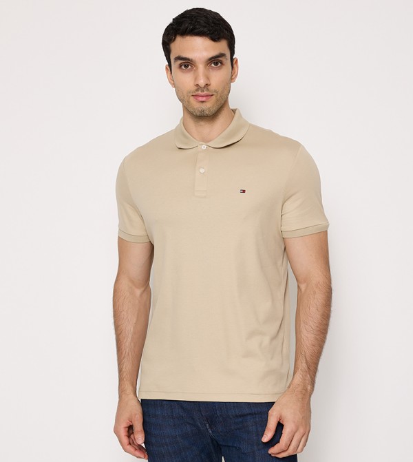 Liquid Short Sleeves Polo T-Shirt