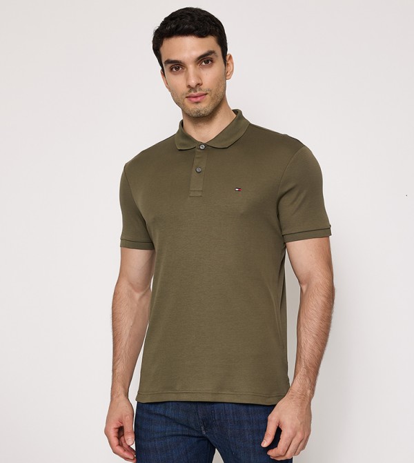 Liquid Short Sleeves Polo T-Shirt