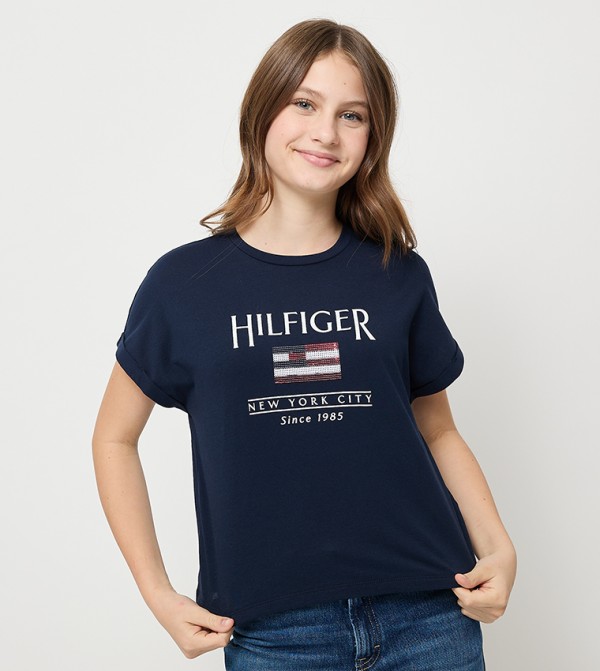 Logo Printed Short Sleeves T-Shirt