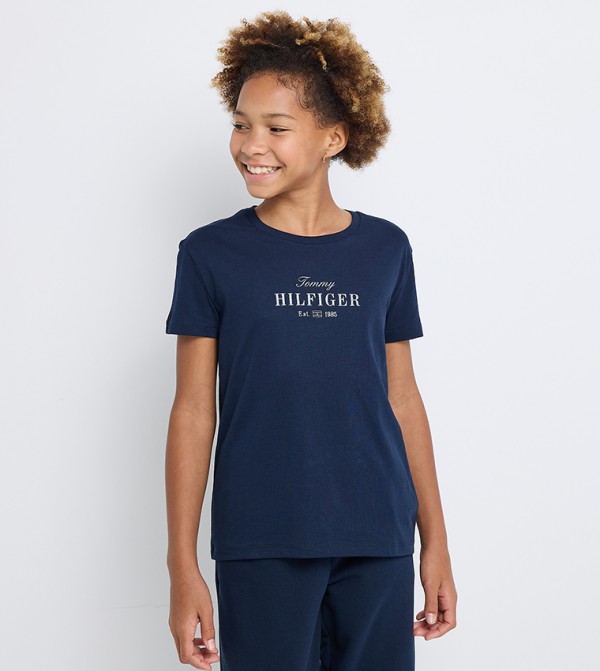 Logo Printed Short Sleeves T-Shirt
