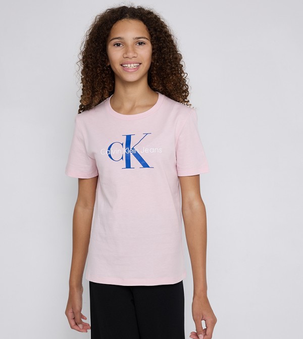 Monogram Detail Short Sleeves T-Shirt