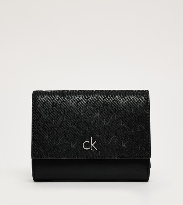 Monogram Patterned Tri-Fold Wallet