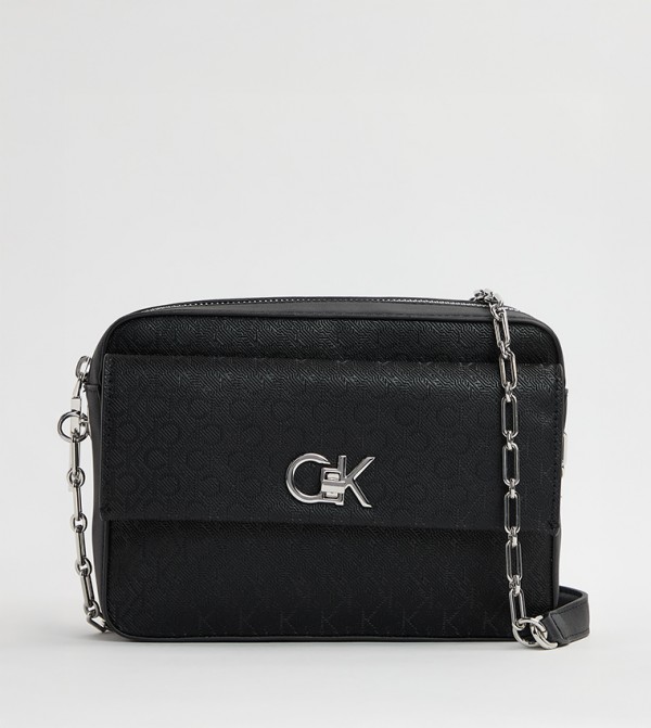 Monogram Patterned Camera Bag