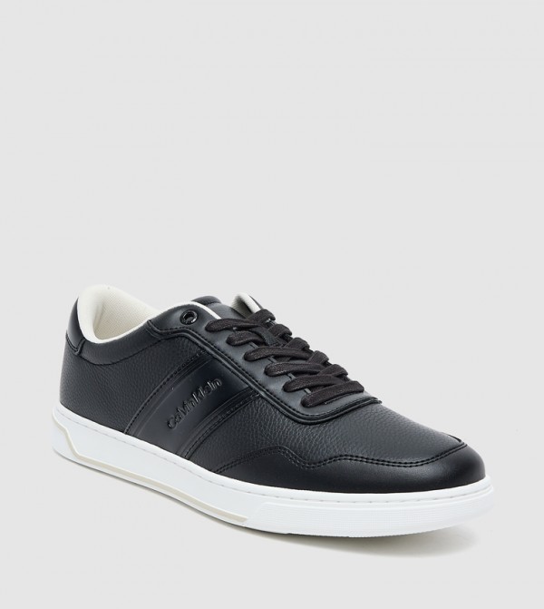 Logo Detail Lace-Up Sneakers