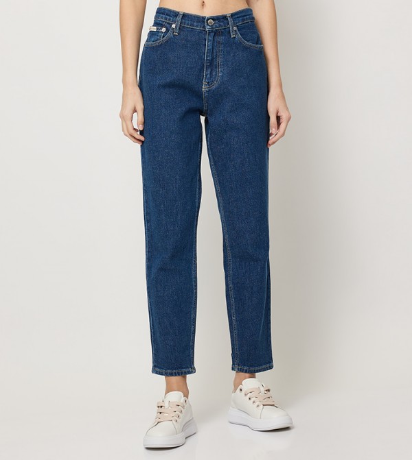 High Waist Mom Fit Jeans