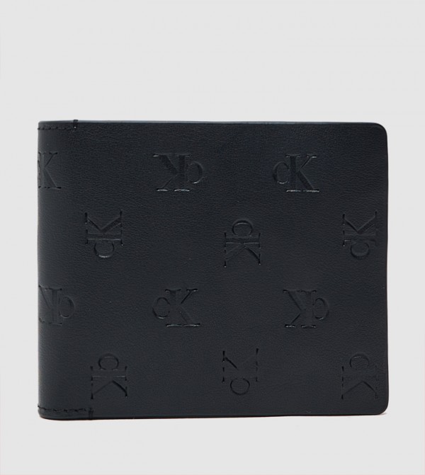 Logo Debossed Bi-Fold Wallet