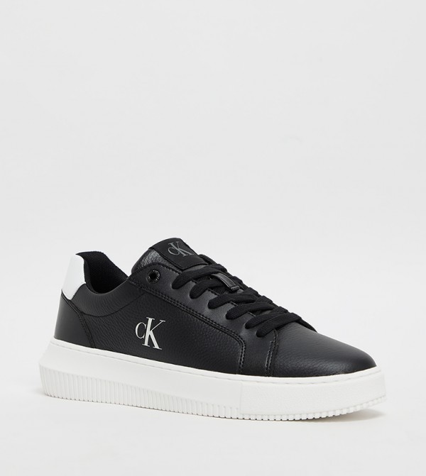 Logo Detail Platform Sneakers