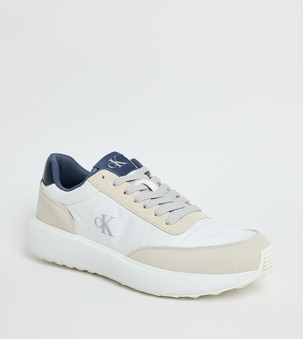 Color Block Lace Up Sneakers