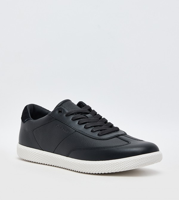 Textured Lace Up Sneakers
