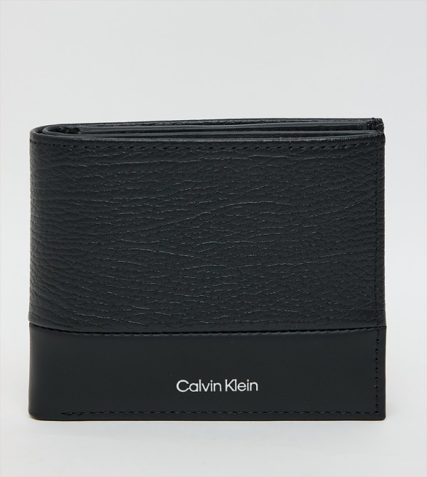 Textured Bi-Fold Wallet