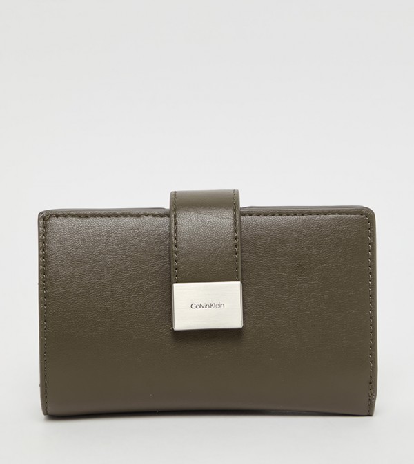 Textured Bi-Fold Wallet