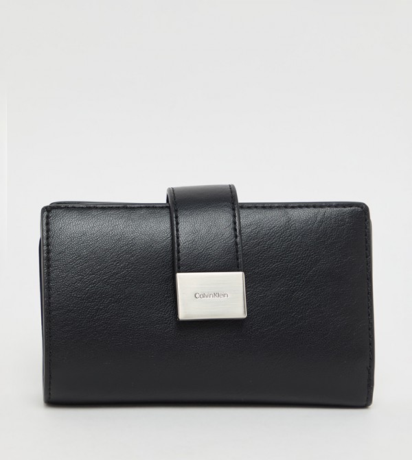 Textured Bi-Fold Wallet