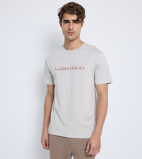 Logo Embroidered Short Sleeves T-Shirt