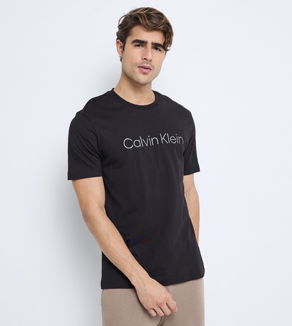 Logo Embroidered Short Sleeves T-Shirt