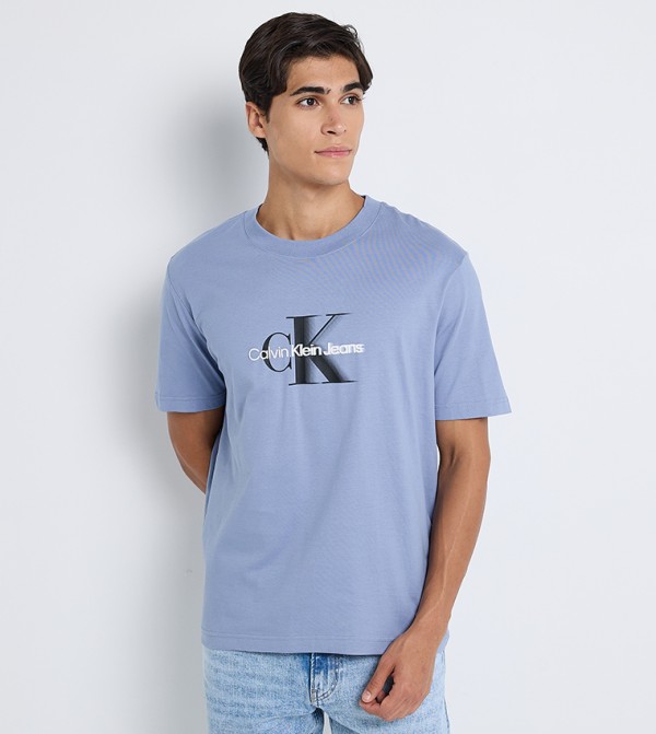 Monogram Printed Short Sleeves T-Shirt