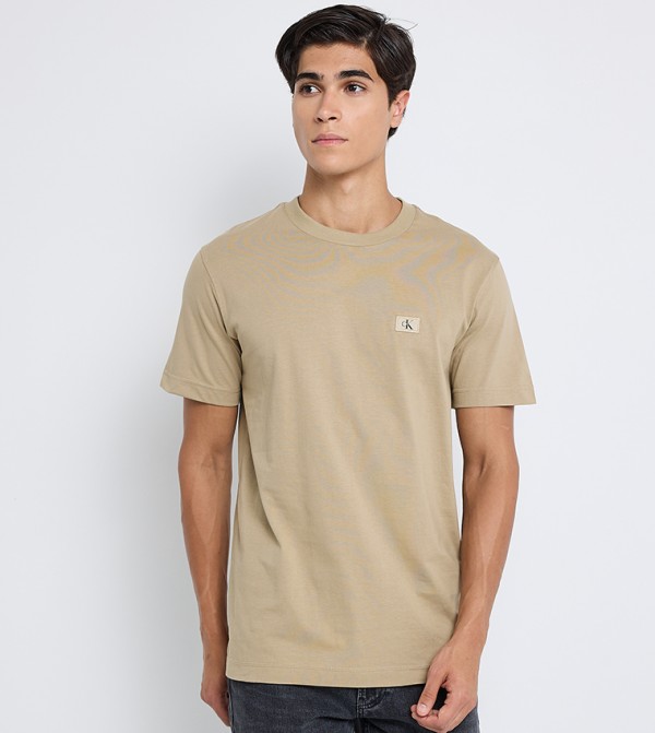 Badge Detail Short Sleeves T-Shirt