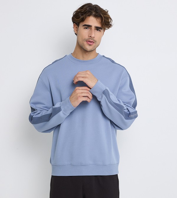 Logo Tape Crew Neck Sweatshirt