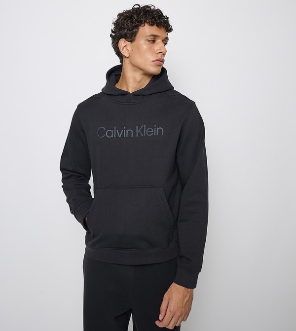 Logo Printed Long Sleeves Hoodie