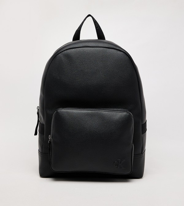 Textured Front Pocket Backpack
