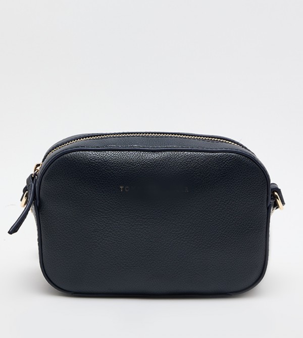 Textured Zippered Camera Bag