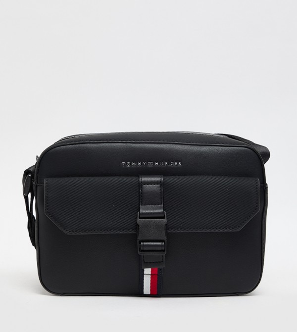 Flag Detail Crossbody Bag
