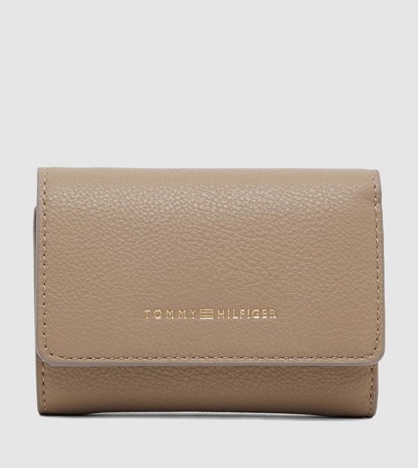 Logo Detail Tri-Fold Wallet