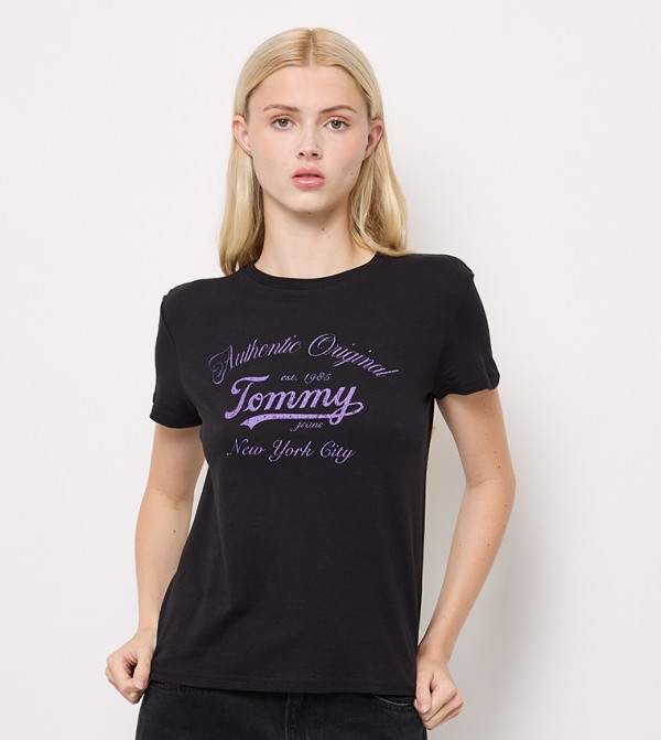 Logo Printed Short Sleeves T-Shirt