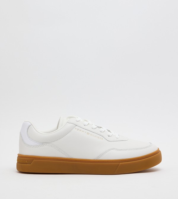 Logo Detail Lace Up Sneakers