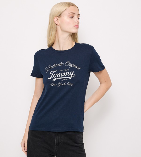 Logo Printed Short Sleeves T-Shirt