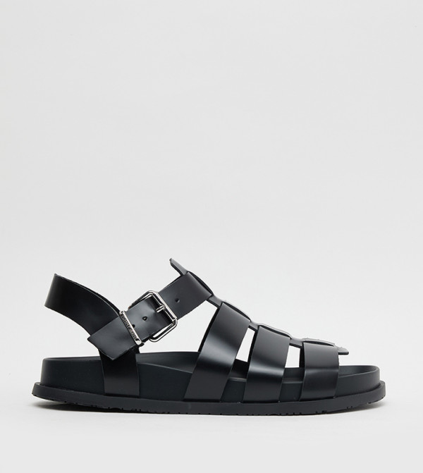 Patent Fishman Comfort Sandals