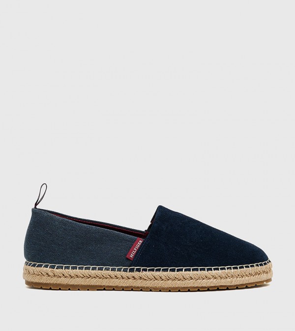 Textured Flex Slip-On Espadrilles