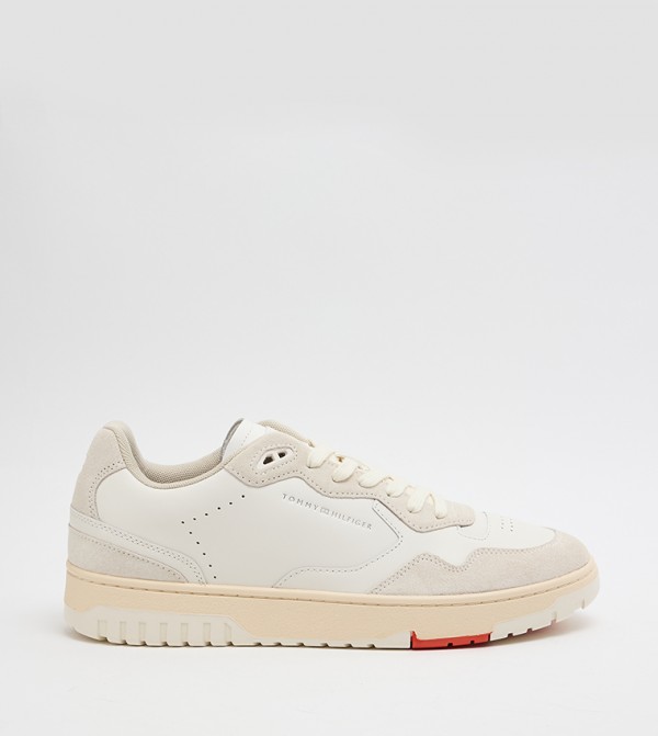 Logo Detail Lace Up Sneakers