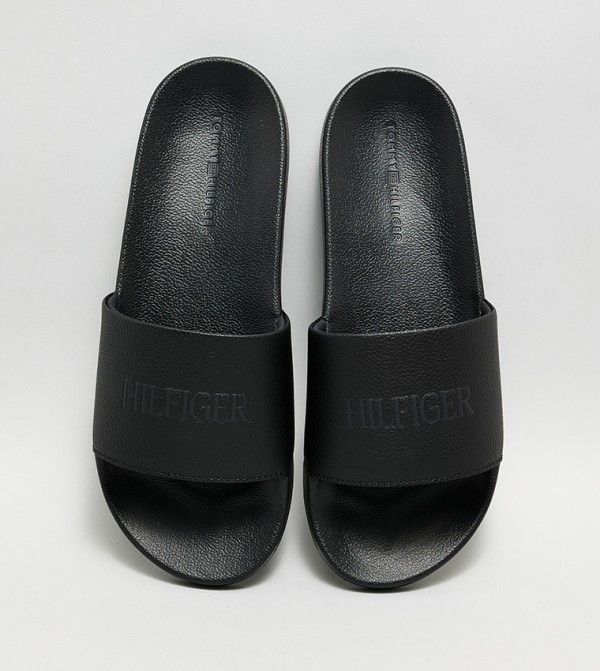 Logo Printed Open Toe Slides