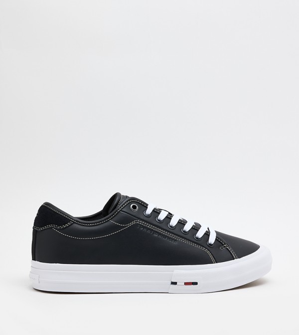 Logo Detail Lace Up Sneakers