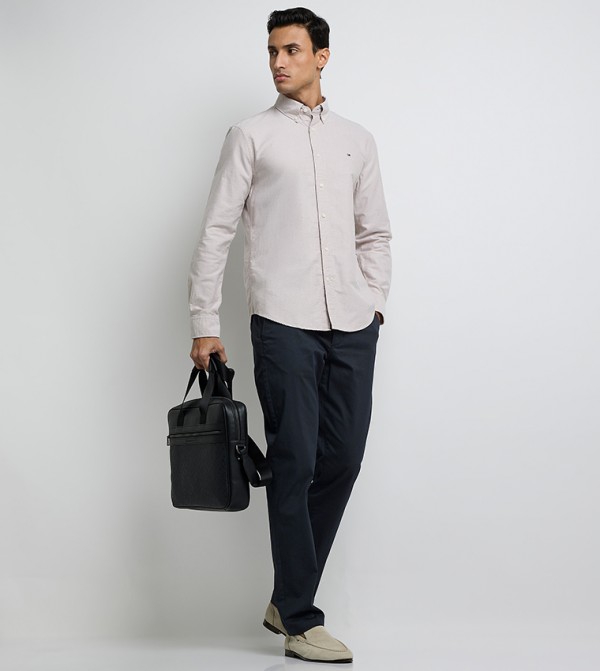 DENTON Printed Straight Fit Chinos
