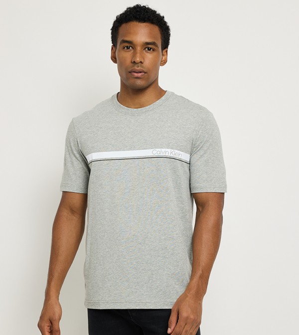 Logo Detail Crew Neck T-Shirt