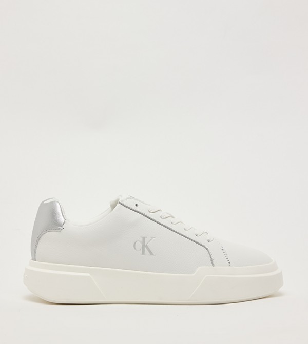 Chunky Cupsole Lace-Up Sneakers