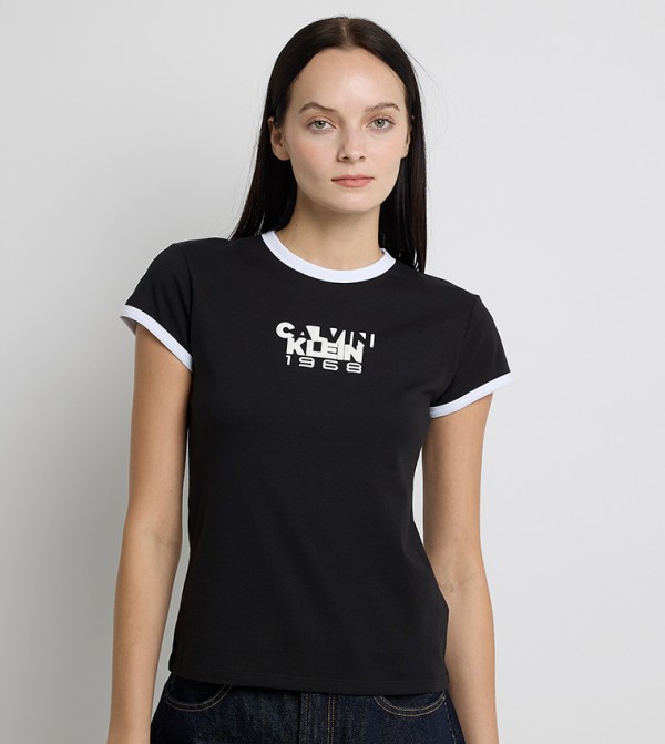 Logo Printed Short Sleeves T-Shirt