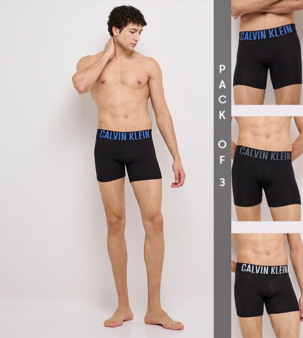 3-Pack Logo Wasitband Boxers