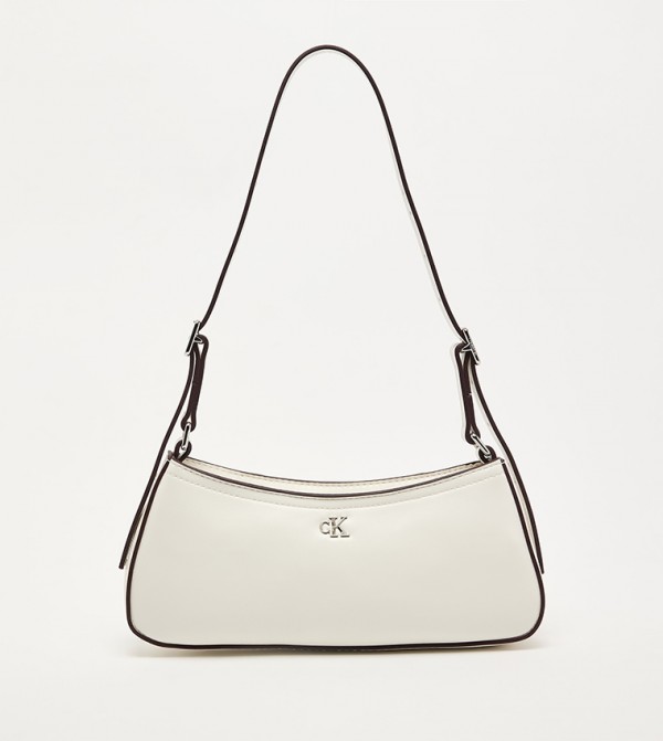 Monogram Detail Shoulder Bag