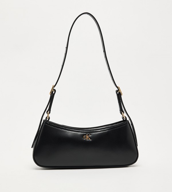 Monogram Detail Shoulder Bag