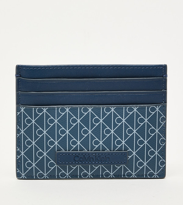 محفظة بطاقات مونوغرام