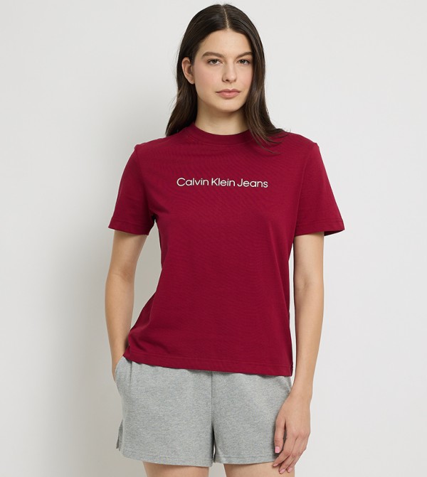 Logo printed Short Sleeves T-Shirt