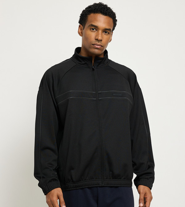 Zippered High Neck Performance Jacket