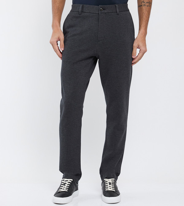 HARLEM PO Knit Two Tone Chinos