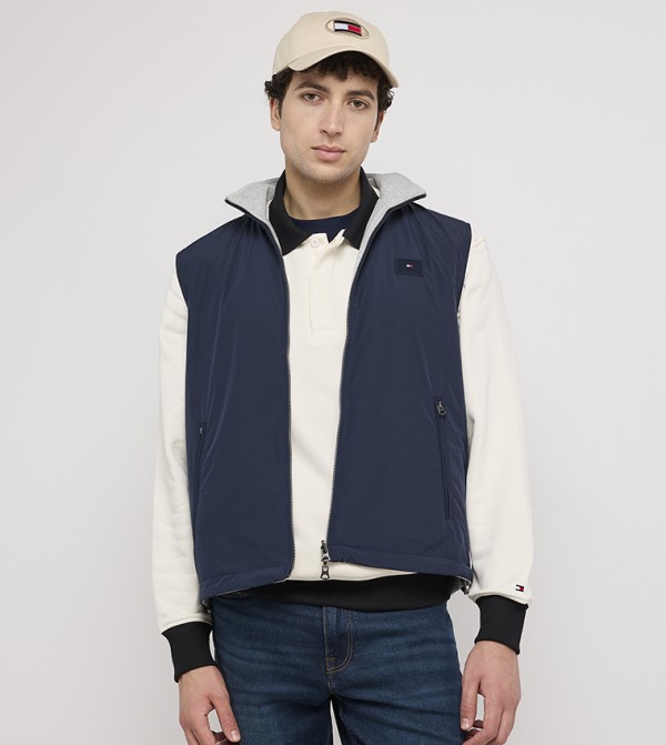 Flag Badge Reversible Jacket