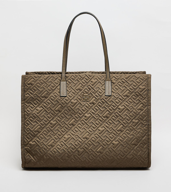 CITY Monogram Patterned Tote Bag