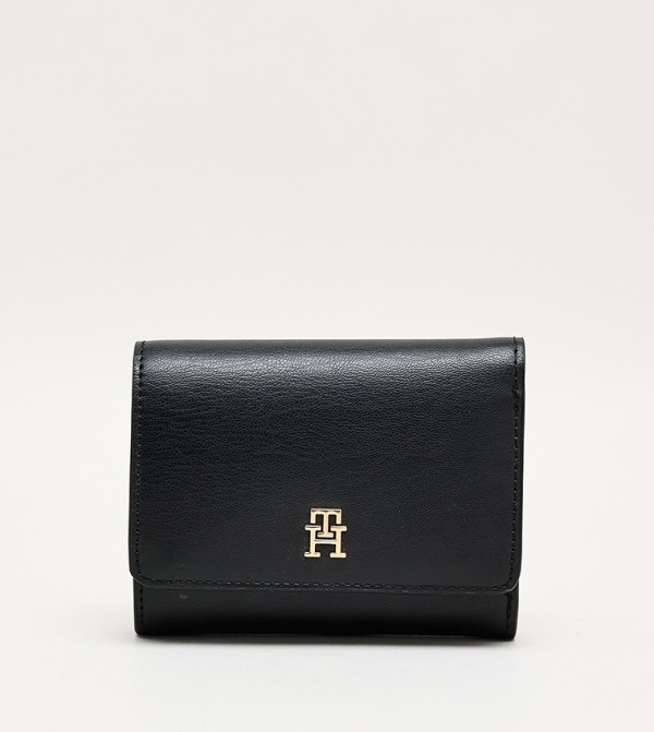 ICON Logo Detail Tri-Fold Wallet